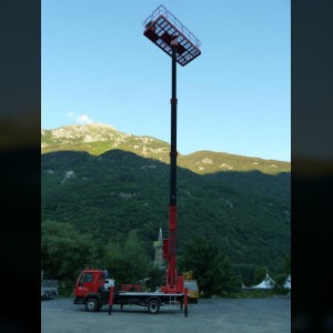 Truck mounted lift 22m