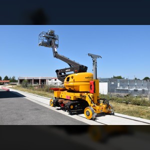 Crawler articulating boom lift 16m / railway-road